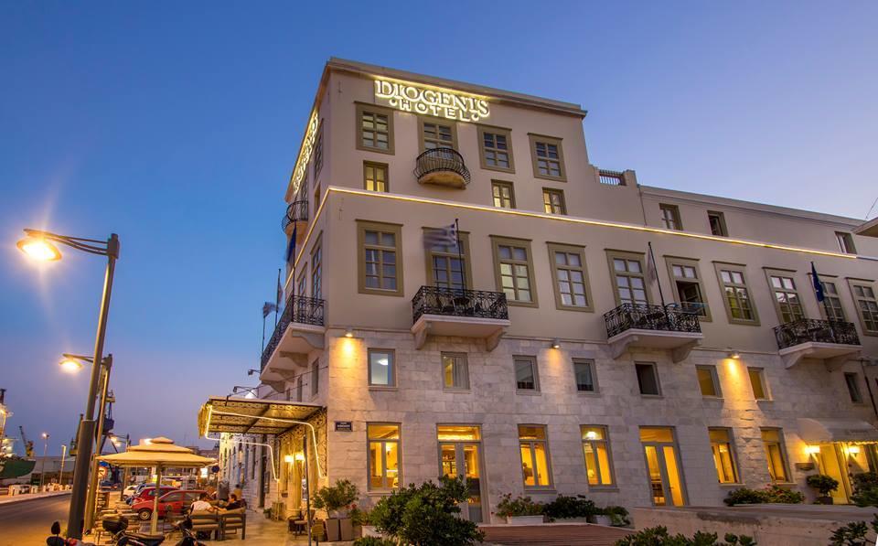 Diogenis Hotel Ermoupoli Ngoại thất bức ảnh